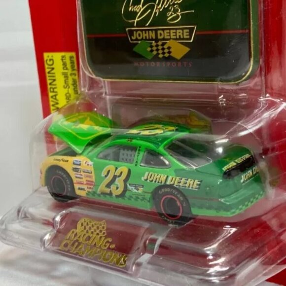 Racing Champions 1996 John Deere 1:64 Nascar Chad Little #23 Pontiac Grand Prix - Picture 4 of 6